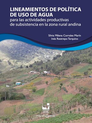 cover image of Lineamientos de política de uso de agua
